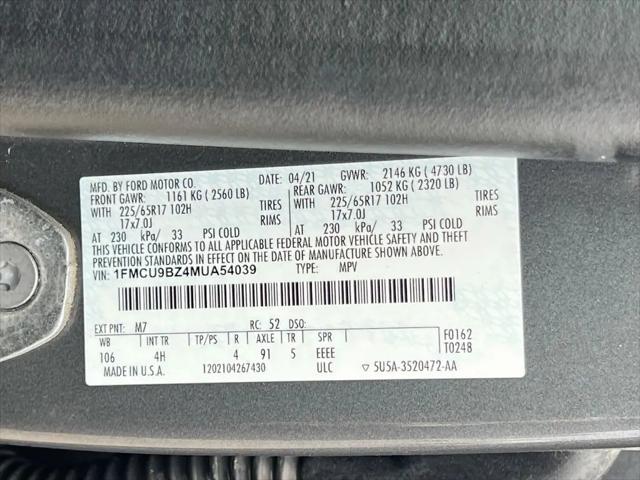 2021 Ford Escape SE Hybrid