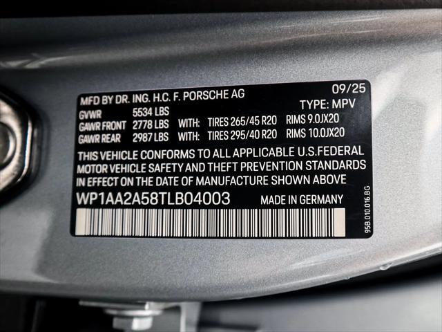 2026 Porsche Macan Macan