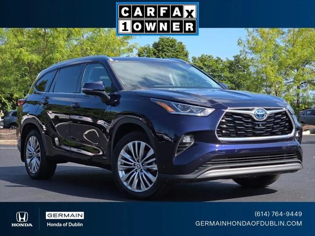 2022 Toyota Highlander Hybrid Platinum for sale in Dublin, OH