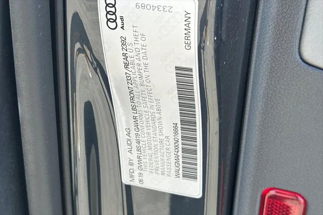 2019 Audi A4 40 Premium