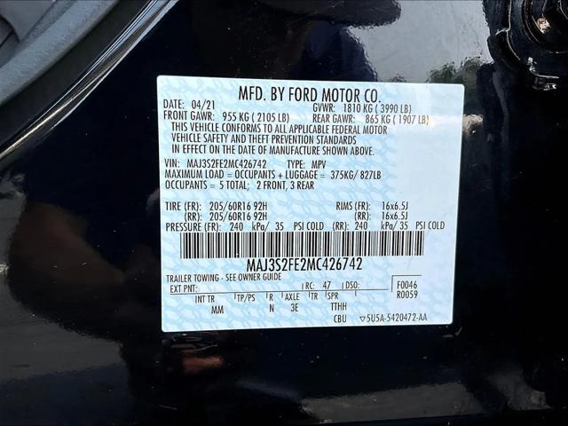 2021 Ford EcoSport S