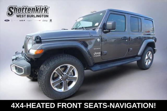 2021 Jeep Wrangler Sahara 4x4 for sale in West Burlington, IA