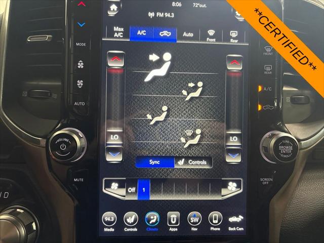 2021 Ram 1500 Laramie Crew Cab 4x4 6'4" Box