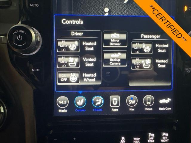 2021 Ram 1500 Laramie Crew Cab 4x4 6'4" Box
