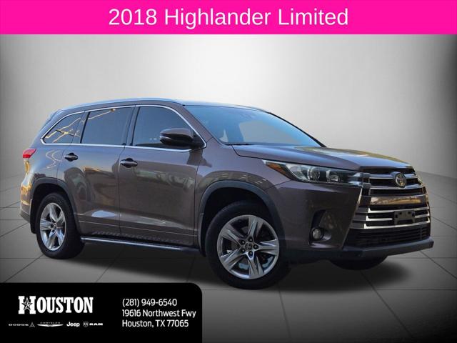 2018 Toyota Highlander Limited for sale in Houston , TX
