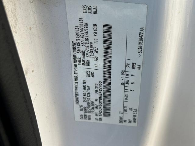 2017 Ford F-550 XL