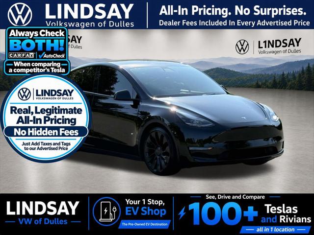 2022 Tesla Model Y Performance Dual Motor All-Wheel Drive for sale in Sterling, VA