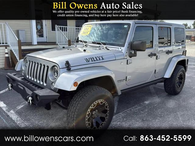 2015 Jeep Wrangler Unlimited Willys Wheeler for sale in South Avon Park, FL