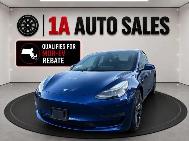 2022 Tesla Model 3 Performance Dual Motor All-Wheel Drive for sale in Walpole, MA