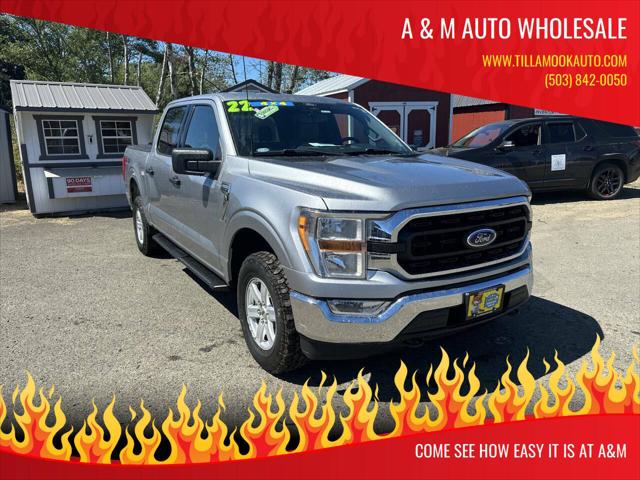 2022 Ford F-150 XLT 4x4 4dr SuperCrew 5.5 ft. SB for sale in Tillamook, OR