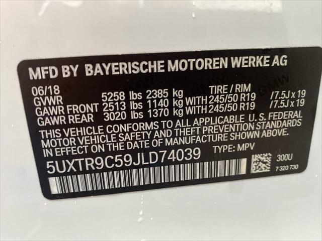 2018 BMW X3 xDrive30i