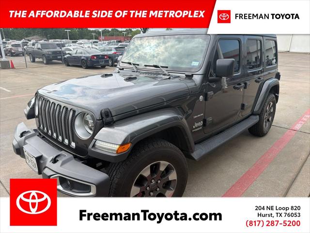 2018 Jeep Wrangler Unlimited Sahara 4x4 for sale in Hurst, TX