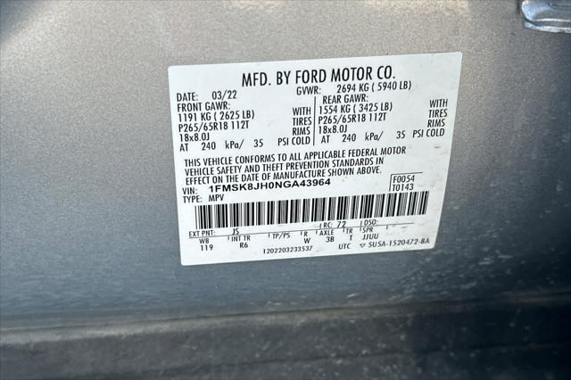 2022 Ford Explorer Timberline