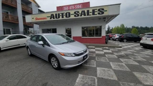 2012 Honda Civic LX for sale in Bremerton, WA
