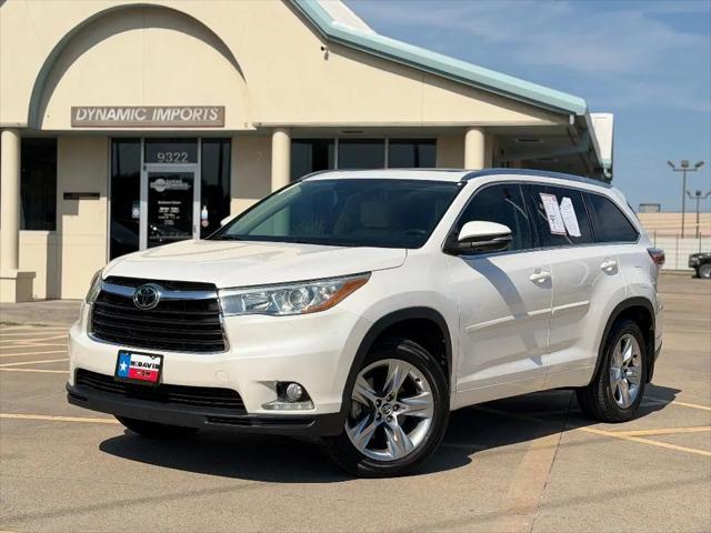 2016 Toyota Highlander Limited Platinum V6 for sale in Dallas, TX