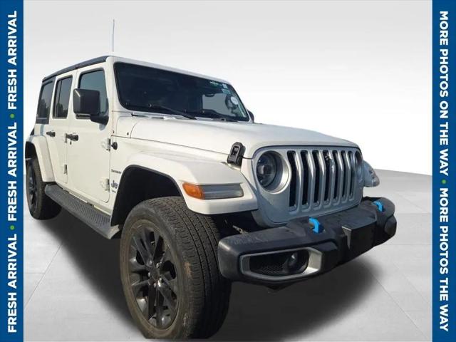 2022 Jeep Wrangler 4xe Unlimited Sahara 4x4 for sale in Davenport, IA