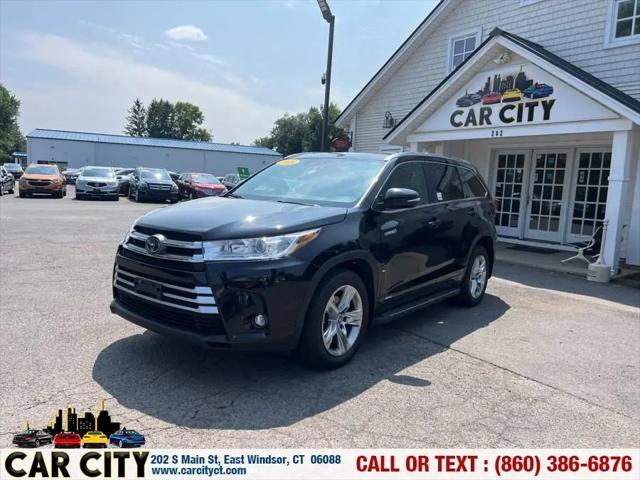 2019 Toyota Highlander Hybrid Limited for sale in East Windsor, CT