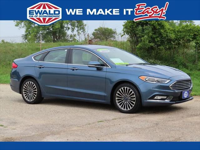 2018 Ford Fusion Titanium for sale in Oconomowoc, WI