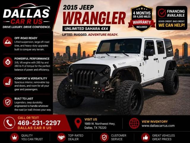 2015 Jeep Wrangler Unlimited Sport for sale in Dallas, TX