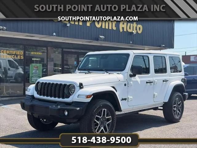 2025 Jeep Wrangler 4-Door Sahara 4x4 for sale in Albany, NY