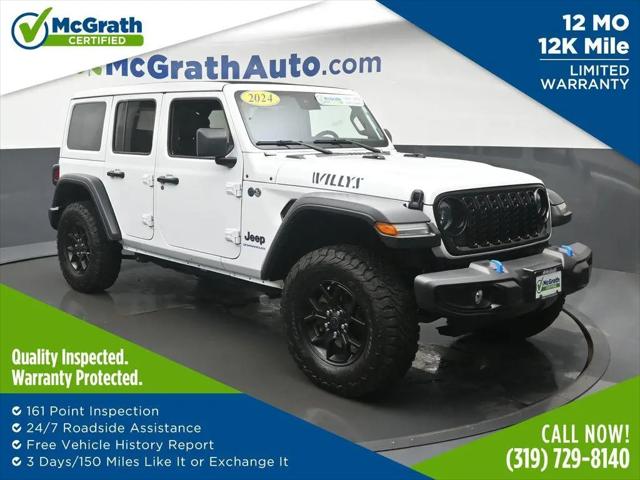 2024 Jeep Wrangler 4xe Willys 4xe for sale in Cedar Rapids, IA