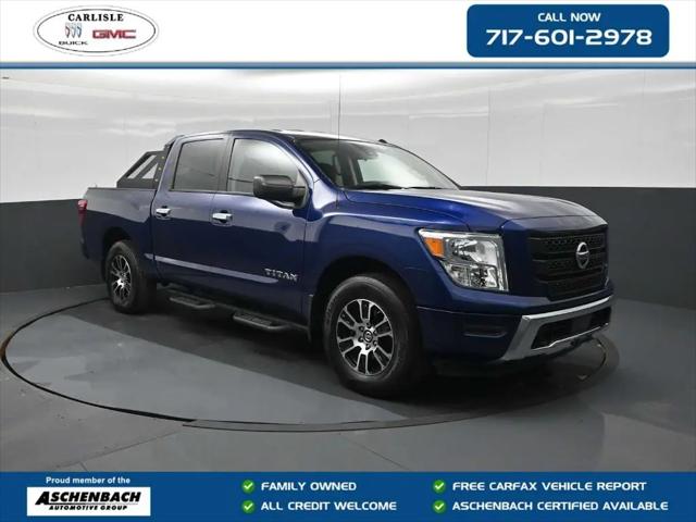 2021 Nissan Titan Crew Cab SV 4x4 for sale in CARLISLE, PA