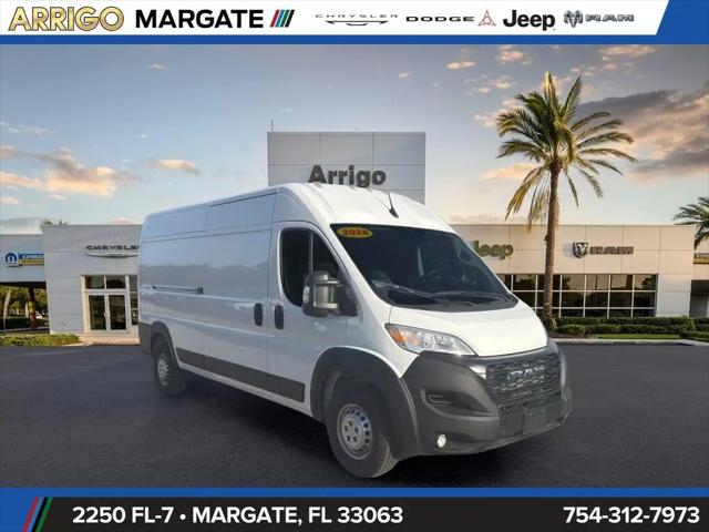 2026 Ram ProMaster 2500 Cargo Van Tradesman High Roof 159 WB w/Pass Seat for sale in Margate, FL