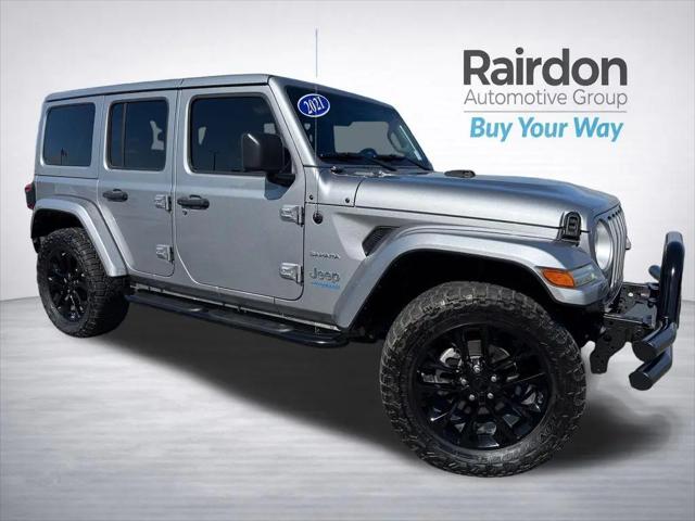 2021 Jeep Wrangler 4xe Unlimited Sahara 4x4 for sale in Burlington, WA