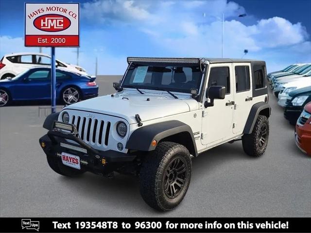 2016 Jeep Wrangler Unlimited Sport for sale in Lubbock, TX