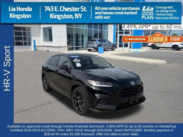 2024 Honda HR-V AWD Sport w/o BSI for sale in Kingston, NY