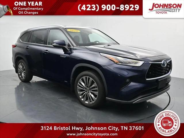 2020 Toyota Highlander Hybrid Platinum for sale in Johnson City, TN