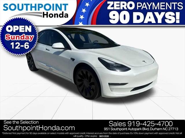 2023 Tesla Model 3 Performance Dual Motor All-Wheel Drive for sale in Durham, NC
