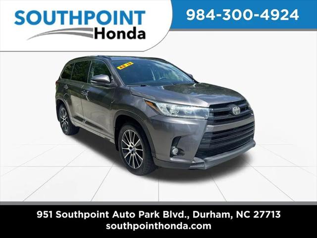 2017 Toyota Highlander SE for sale in Durham, NC
