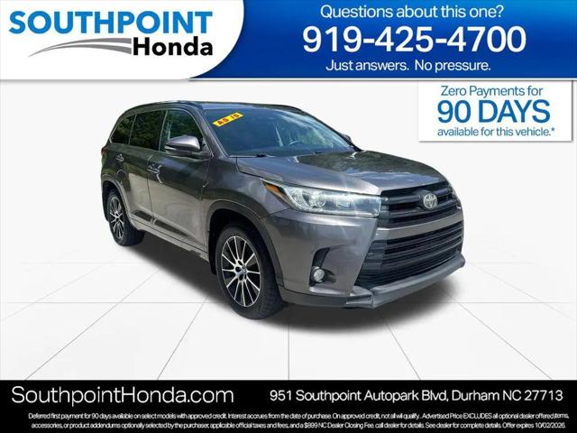 2017 Toyota Highlander SE for sale in Durham, NC