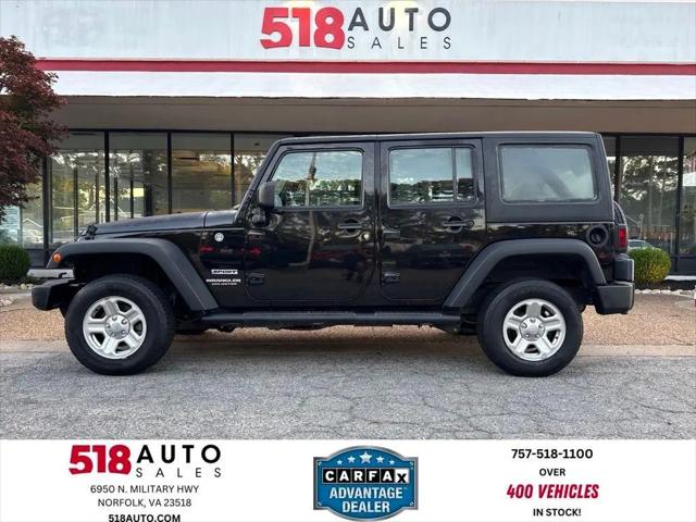 2017 Jeep Wrangler Unlimited Sport for sale in Norfolk, VA