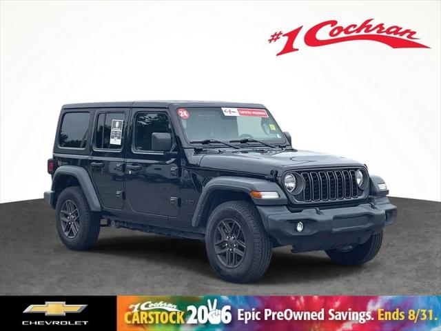 2024 Jeep Wrangler 4-Door Sport S 4x4 for sale in Zelienople, PA
