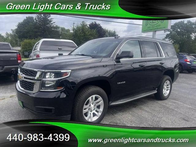 2017 Chevrolet Tahoe LT for sale in Madison, OH