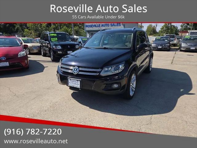 2013 Volkswagen Tiguan SEL for sale in Roseville, CA