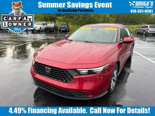 2024 Honda Accord EX for sale in Lima, OH