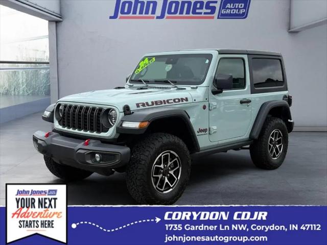 2024 Jeep Wrangler 2-Door Rubicon 4x4 for sale in Corydon, IN