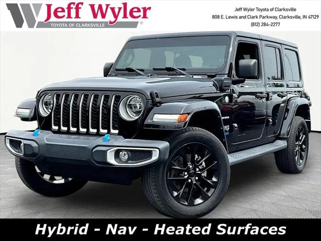 2022 Jeep Wrangler 4xe Unlimited Sahara 4x4 for sale in Clarksville, IN