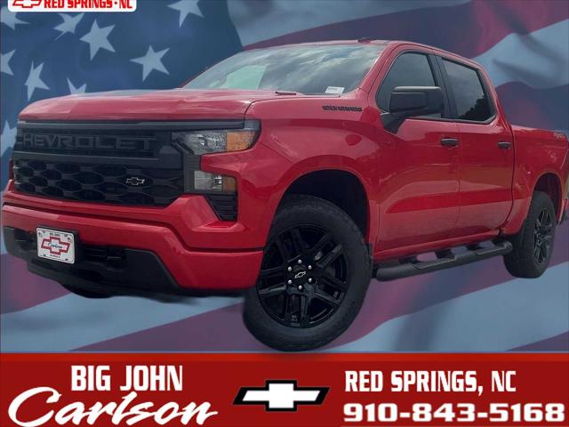 2026 Chevrolet Silverado 1500 4WD Crew Cab Short Bed Custom for sale in Red Springs, NC