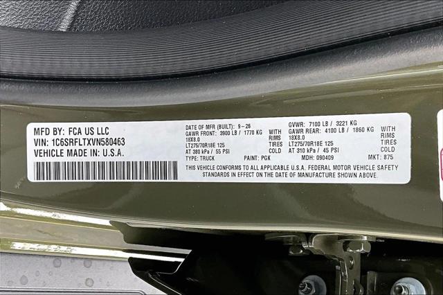 New 2027 Tank Exterior Paint RAM REBEL image 35