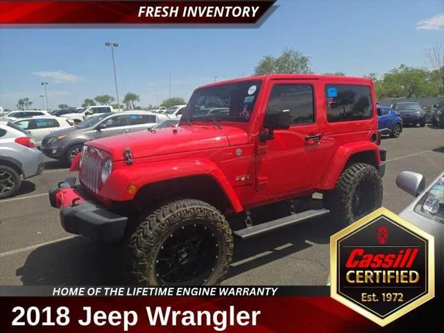 2018 Jeep Wrangler JK Sahara 4x4 for sale in Cedar Rapids, IA