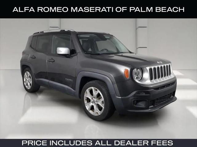 2017 Jeep Renegade Limited for sale in West Palm Beach, FL