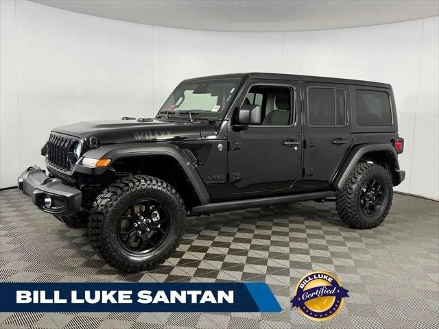 2025 Jeep Wrangler 4-Door Willys 4x4 for sale in Gilbert, AZ