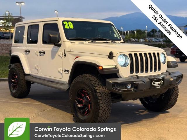 2020 Jeep Wrangler Sahara Altitude 4x4 for sale in Colorado Springs, CO