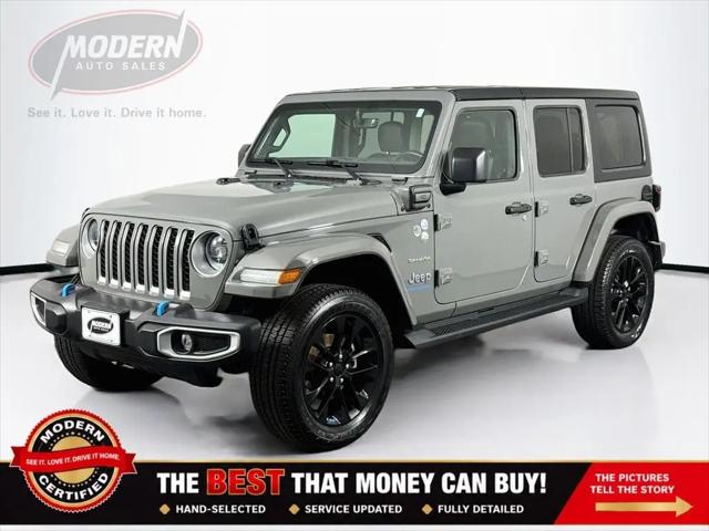 2023 Jeep Wrangler 4xe Sahara 4x4 for sale in Tyngsboro, MA