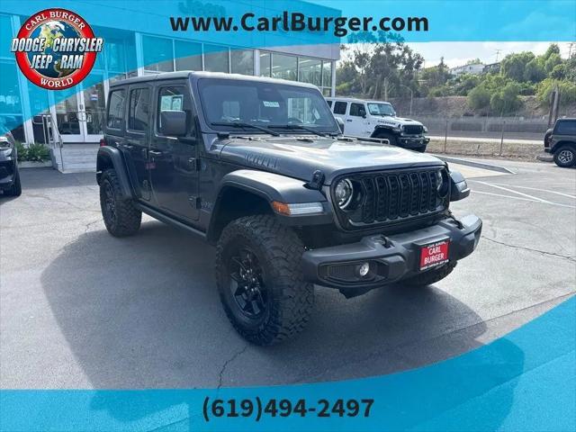 2025 Jeep Wrangler 4xe Willys 4xe for sale in La Mesa, CA