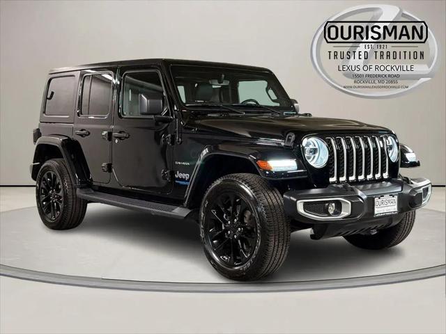 2021 Jeep Wrangler 4xe Unlimited Sahara 4x4 for sale in Rockville, MD